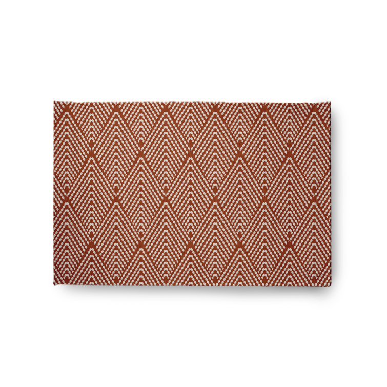 Chenille Geometric Indoor Rug