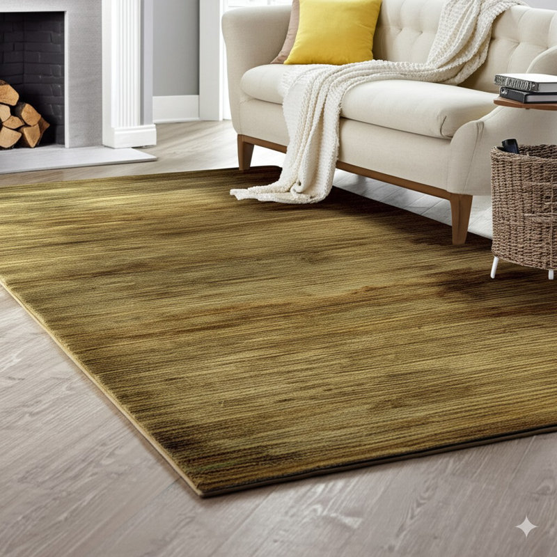 Tapis afghan en laine noué à la main Girton