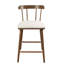 Tabouret de comptoir rembourré beige Olivia-628093275-628093273
