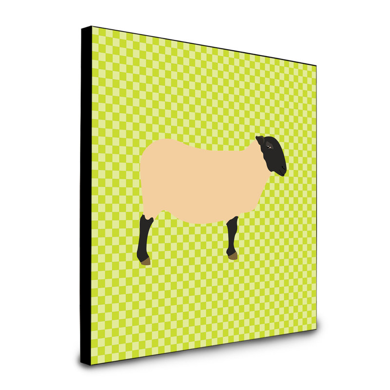 Therapia Animals Artwork Wall Panel, Green