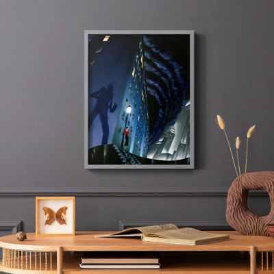 Reproduction encadrée The Shadow - bois massif