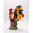 Fine Ceramic Red Country Rooster Figurine- 15"H-2125447213