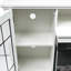 Kuerten 70" 3-Sided Electric Fireplace TV Stand with Glass Door Closed Storage-1344204220