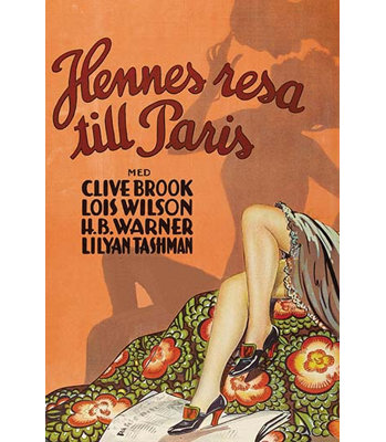 " French Dressing Hennes Resa Till Paris " Print