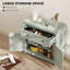 Unfinished Sideboard with Fireplace Included