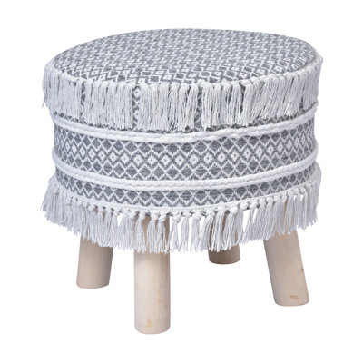 Aliea Solid Wood Accent Stool