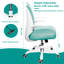 Chaise de bureau ergonomique avec roulettes et accoudoirs Lateefah-1410866071