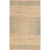 One-of-a-Kind 3'4" X 5'4" Hand Knotted Area Rug