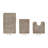 Merkle Premium 100% Cotton 2155 GSM 3-Piece Bath Rug Set, OEKO-TEX® Certified, Non-Slip Spray Latex Backing, Plush Tufted, Super Absorbent, Machine Washable Bathroom Rugs for Bathroom, Shower & Tub, Beige-2109552165-2084077770