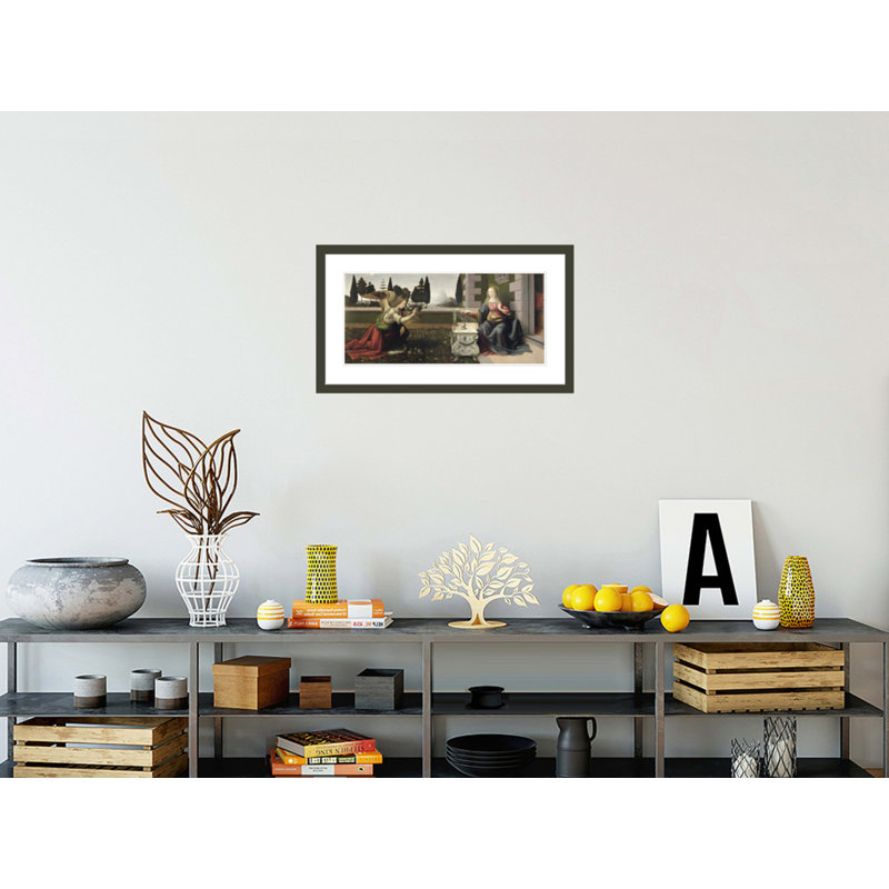 «Annonci» par Leonardo Da Vinci, impression giclée sur cadre, H 16,9 po x l 29,5 po