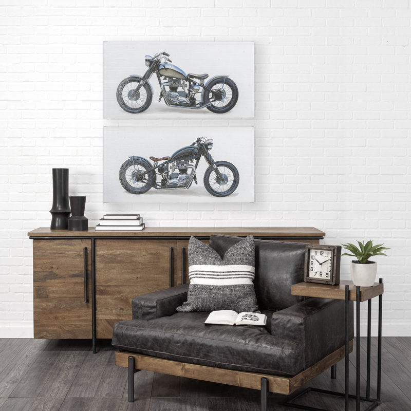 «Lets Roll II» par James Wiens, H 22 po x l 44 po x P 1,5 po