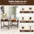 Round Coffee Table Set Of 2 21.5" & 25.5" Nesting Coffee Tables Circle End Table 