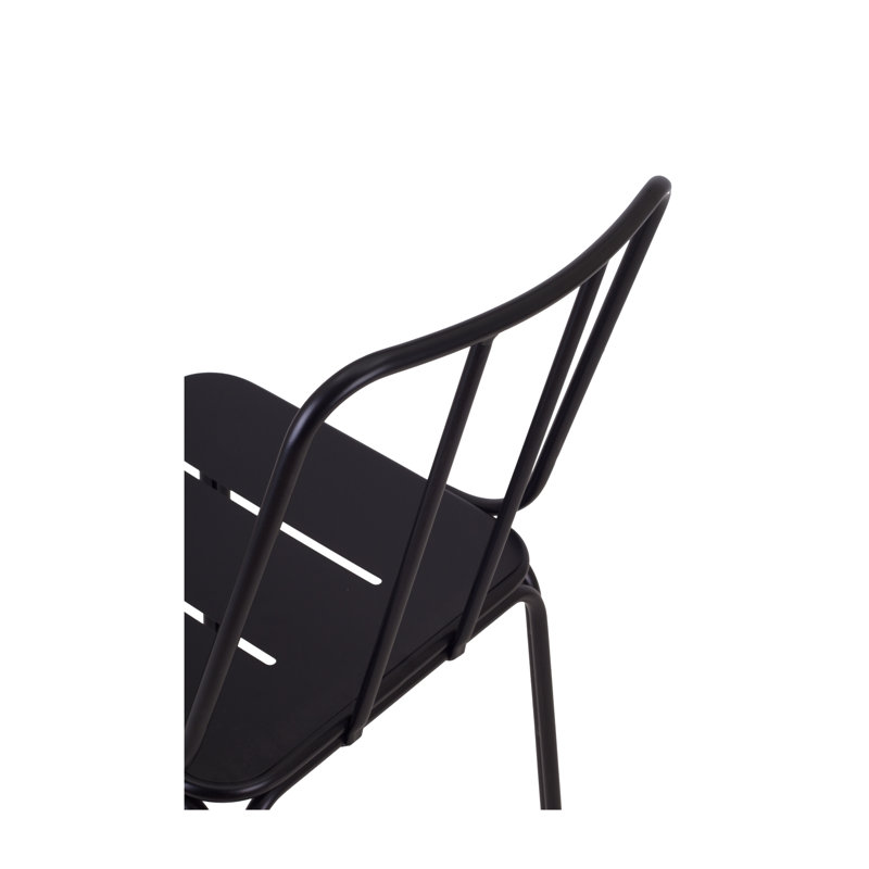 Ayomi 18'' H Side Chair, Black