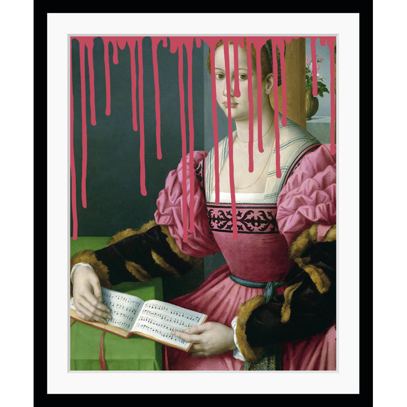 Woman - Single Picture Frame Print, 60 cm H x 50 cm W x 5cm D