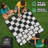2-in-1 Premium Giant Checkers & Tic Tac Toe Game