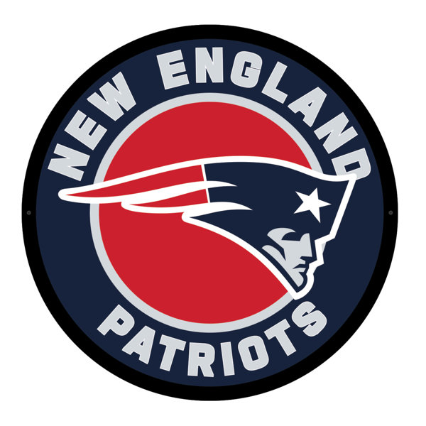 New England Patriots Professional American Football Team Artwork Patri – A  Birthday Place