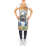 No Pattern Bib Apron