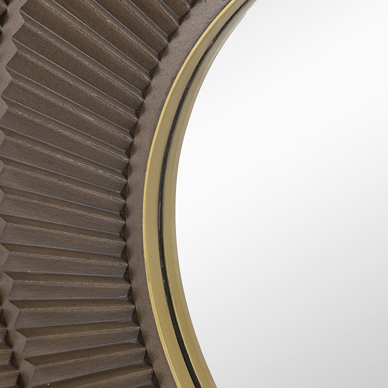 Miroir rond manufacturé
