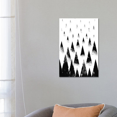 Hills 1 Piece Wrapped Canvas Wall Art