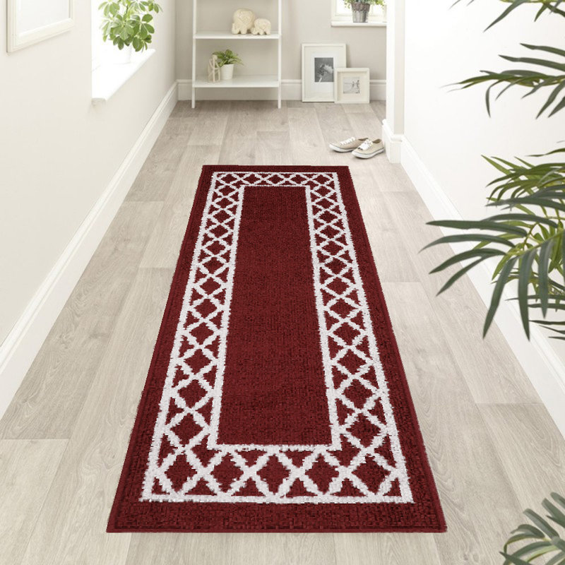 Tapis bourgogne Performance, Tapis de couloir 1 pi 8 po x 6 pi