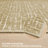 700G Woven - Like Warm Brown Grid American Style Carpet-207538840