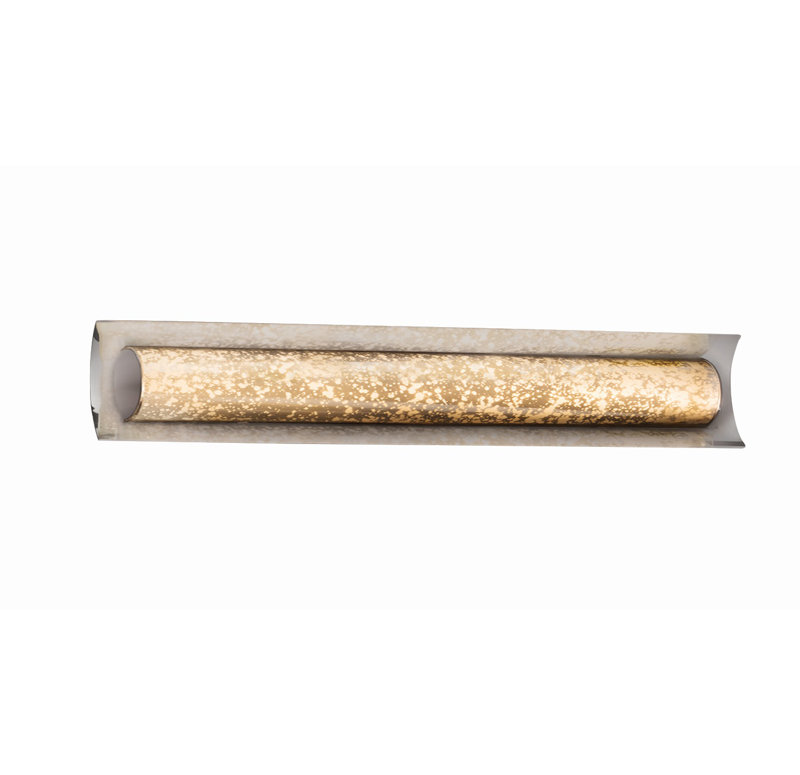 Carlotte Dimmable Bath Bar, Polished Chrome, Mercury Glass