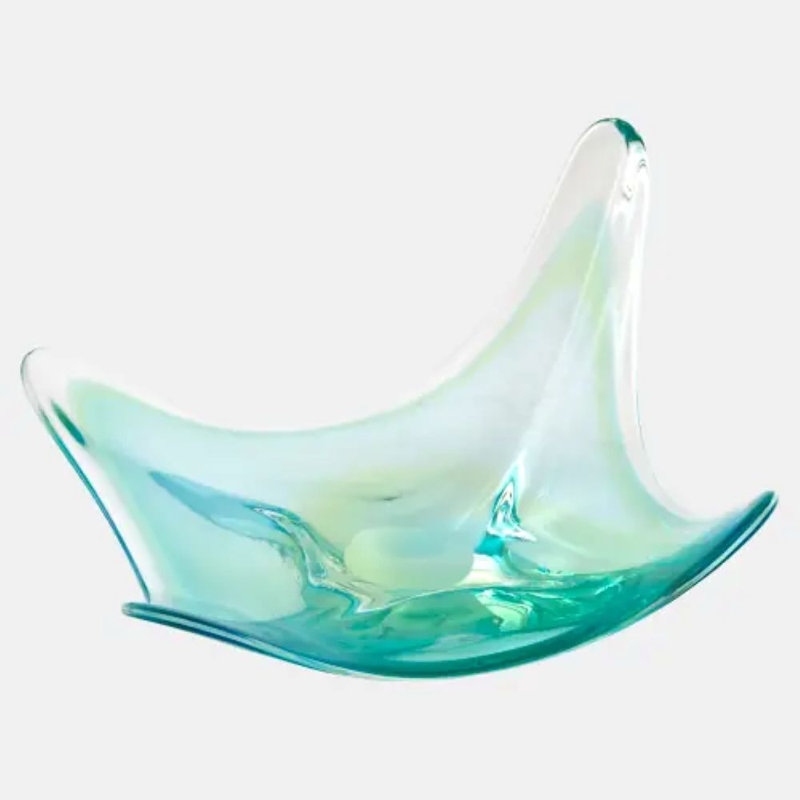 Stingray Glass Decorative Bowl