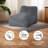 Studio Armless Faux Fur Indoor Bean Bag Lounger-118602389