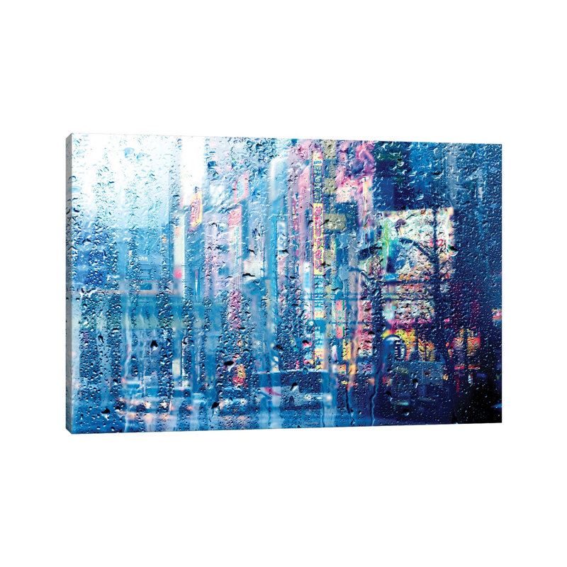 Derrière la fenêtre - Akihabara-PHD1454, H 12 po x l 18 po x 1,5 po