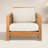 Baela Teak Patio Chair with Cushions