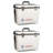 Engel 19 Quart Fishing Live Bait Dry Box Ice Cooler with Strap, White