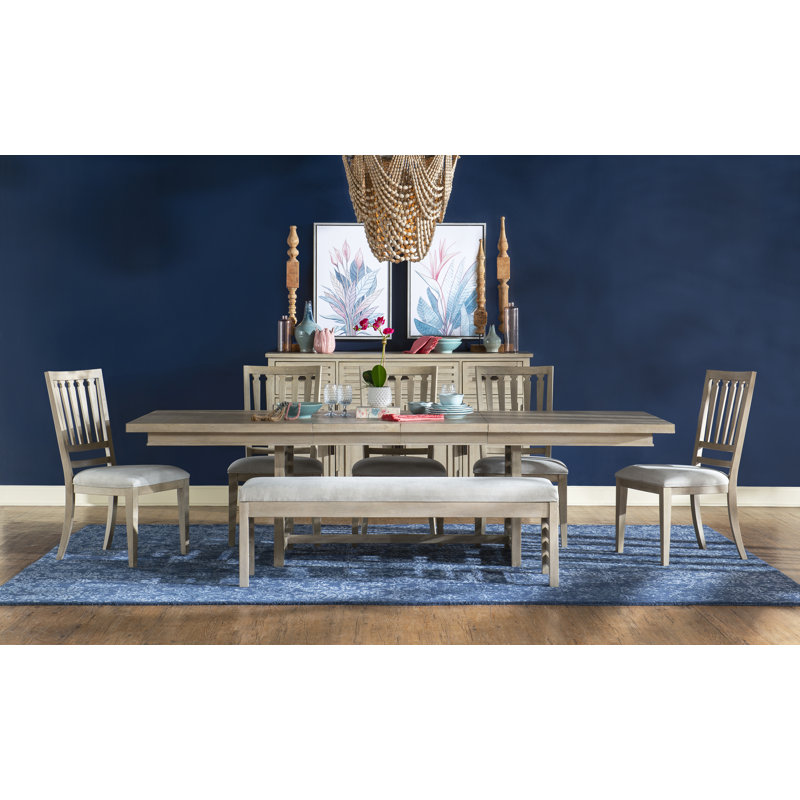 Framingham Extendable Dining Table, Light Brown