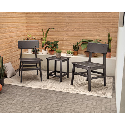 POLYWOOD x AllModern Chair 3-Piece Seating Set