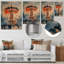  «Vintage Carousel Amusement Parks At Night - Amusement Parks Wall Art-106106673-106106674