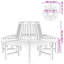 Manufactured Wood Wood Outdoor Bench-27244637