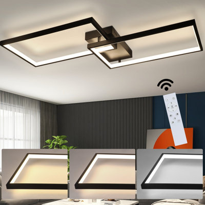 Coben 2-Light Dimmable LED Flush Mount