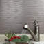 Panneau de dosseret décoratif en vinyle 18,25 po x 24,25 po FASÄDE Ripple-52855844