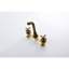 Robinet de lavabo mural avec drain escamotable (sans trop-plein)-118543503