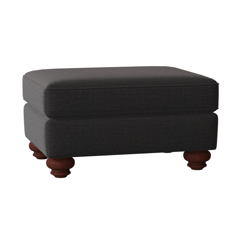Repose-pieds rectangulaire 33 po Craftmaster, Manhattan, Paradigme 45 - noir