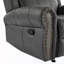 Fauteuil inclinable manuel oscillant rembourré-131655178