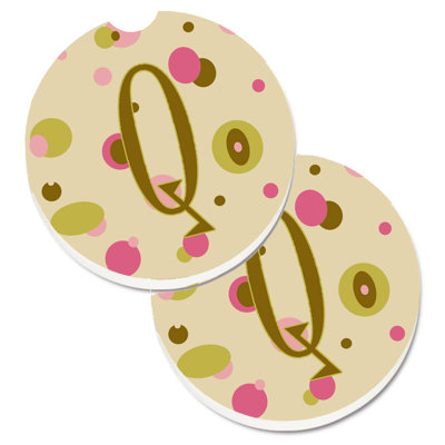 Sous-verre Initiale Monogram