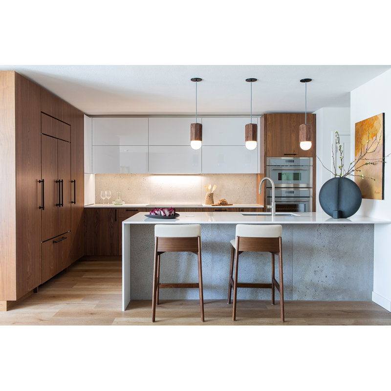 Bimar 1 - Light Pendant, Walnut, LED