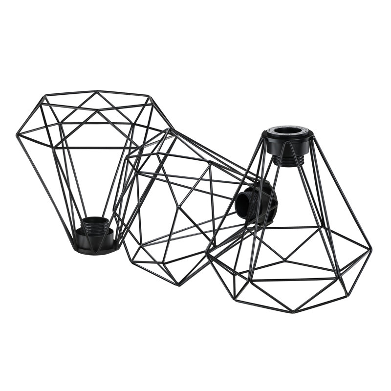 Abat-jour de luminaire suspendu en métal 8,03 po H