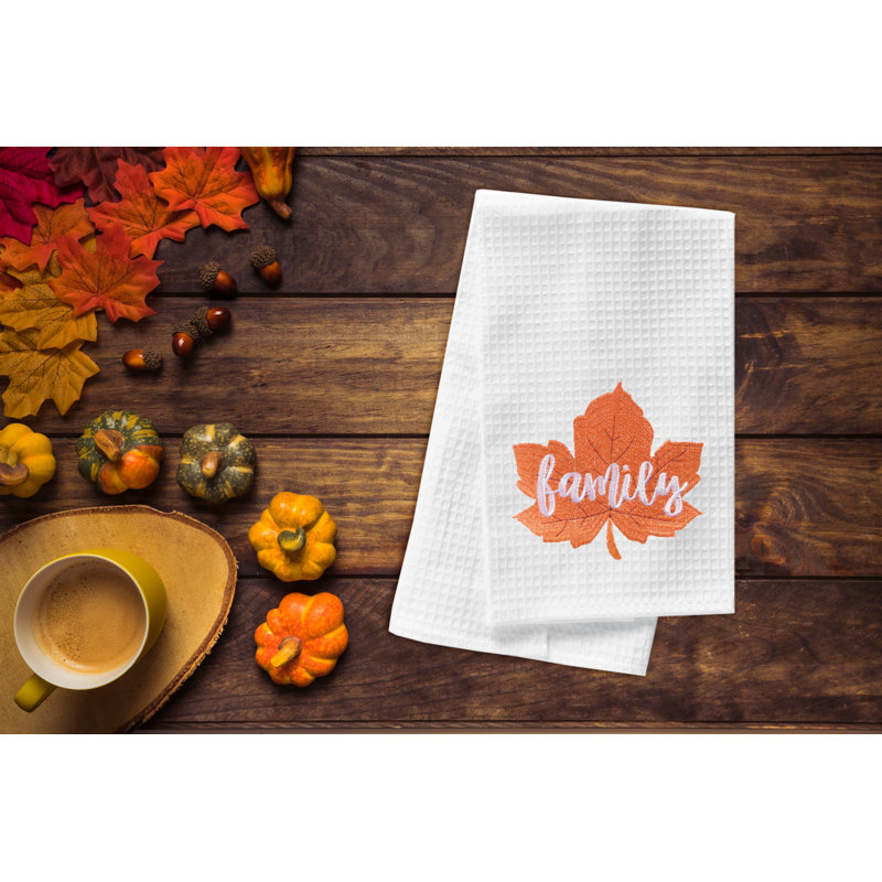 Torchon d'automne «Family»