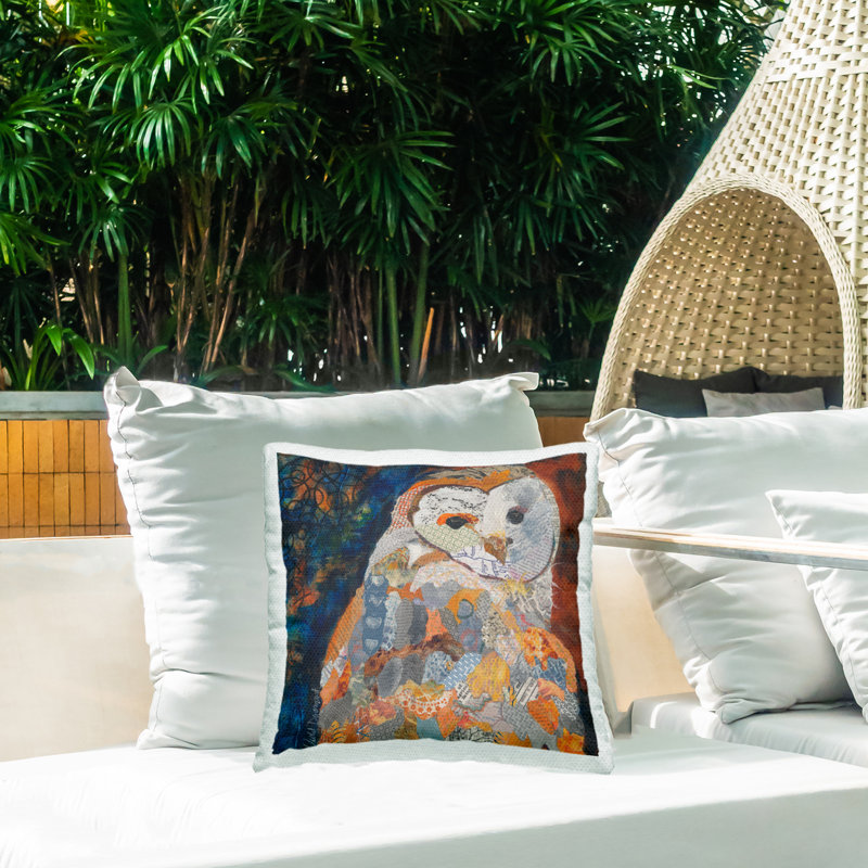 Coussin pour l'extérieur Collage