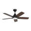 Ventilateur d'intérieur à DEL Lowden de 44 po avec pales réversibles en noyer américain et ensemble d'éclairage inclus-585376148