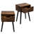Nightstands Set Of 2 Modern Nightstand Bed Side Table Nightstand For Bedroom