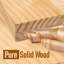 80'' Solid Core Interior Slab Door, Unfinished Pine Slab Door, Solid Wood Door Aadirath-97647401