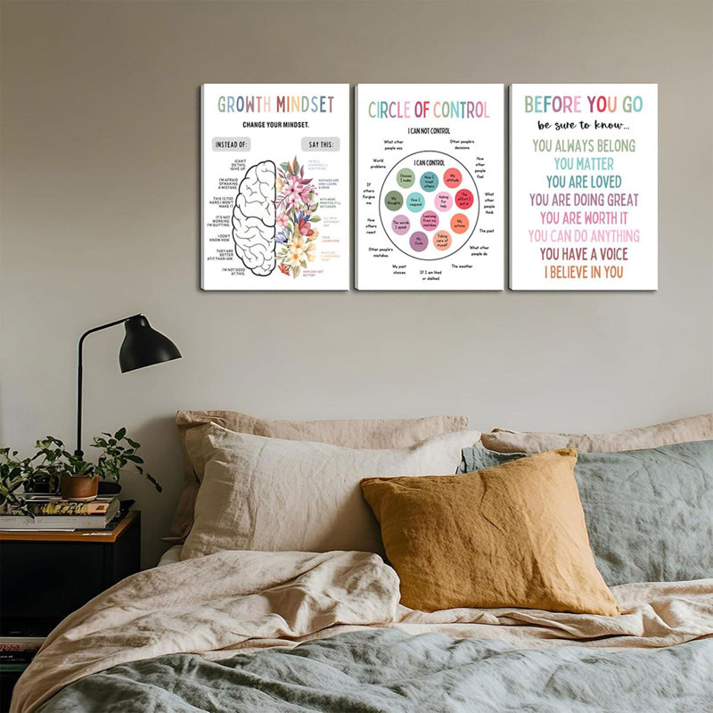 3 Piece Wrapped Canvas Print