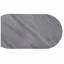 Table basse yukino gris ultrabrillant et finition chromée